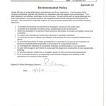 Environmental Policy